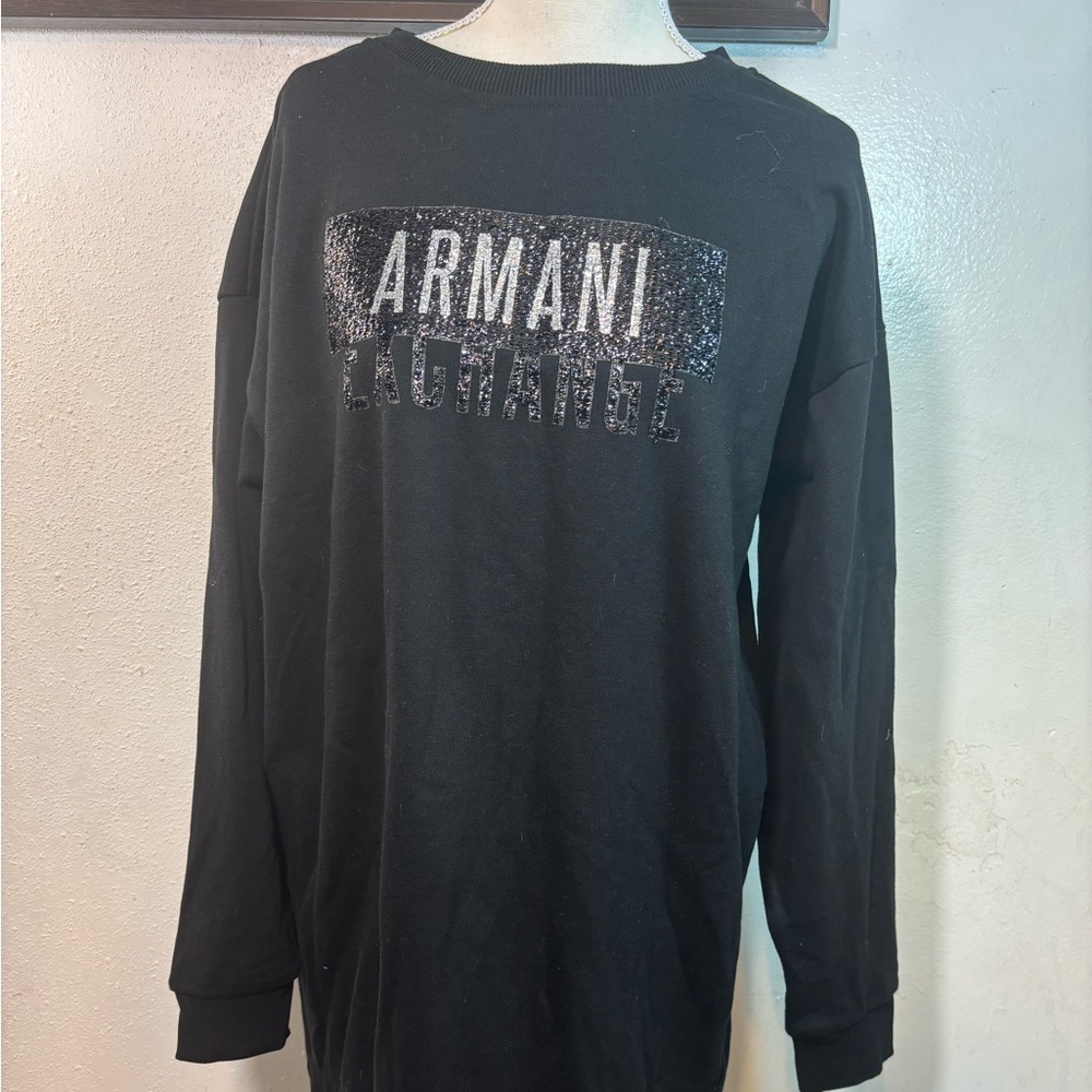 Armani Exchange Sweatshirt Dress